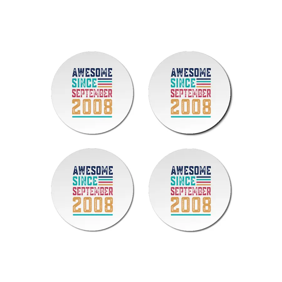 Awesome Since September 2008 Bardak Altlığı