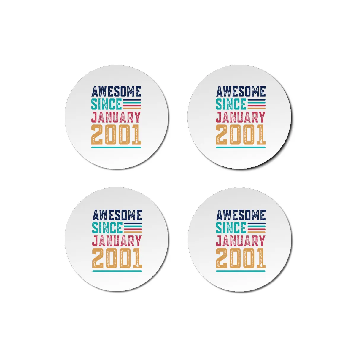Awesome Since January 2001 Bardak Altlığı