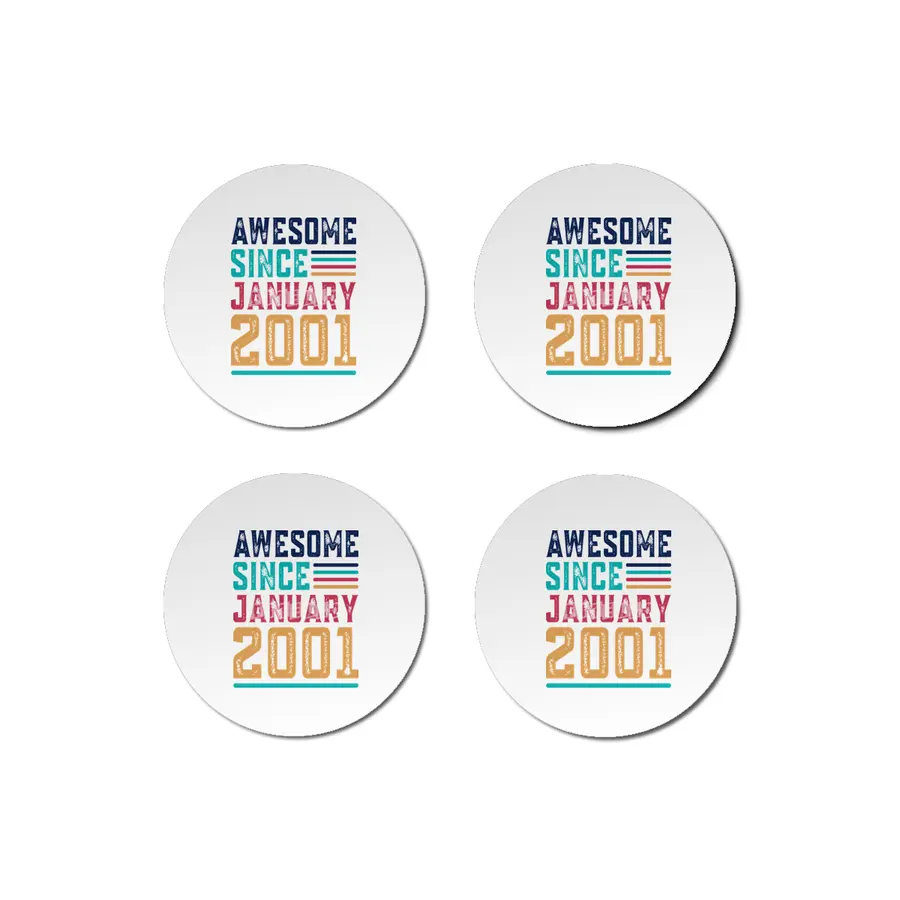 Awesome Since January 2001 Bardak Altlığı