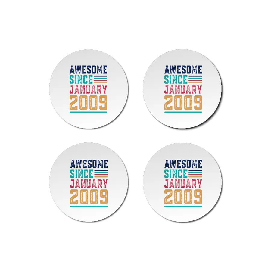 Awesome Since January 2009 Bardak Altlığı