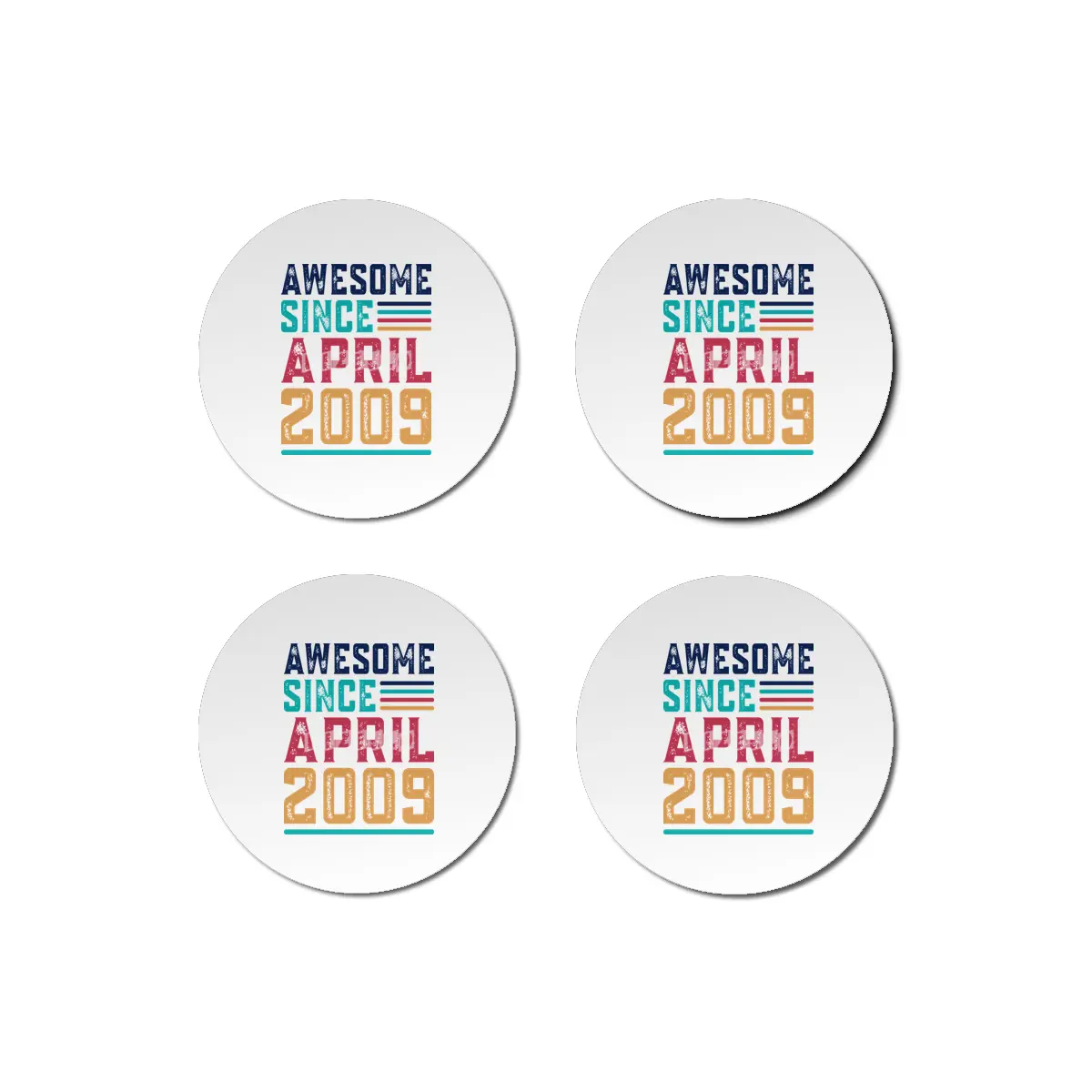 Awesome Since April 2009 Bardak Altlığı