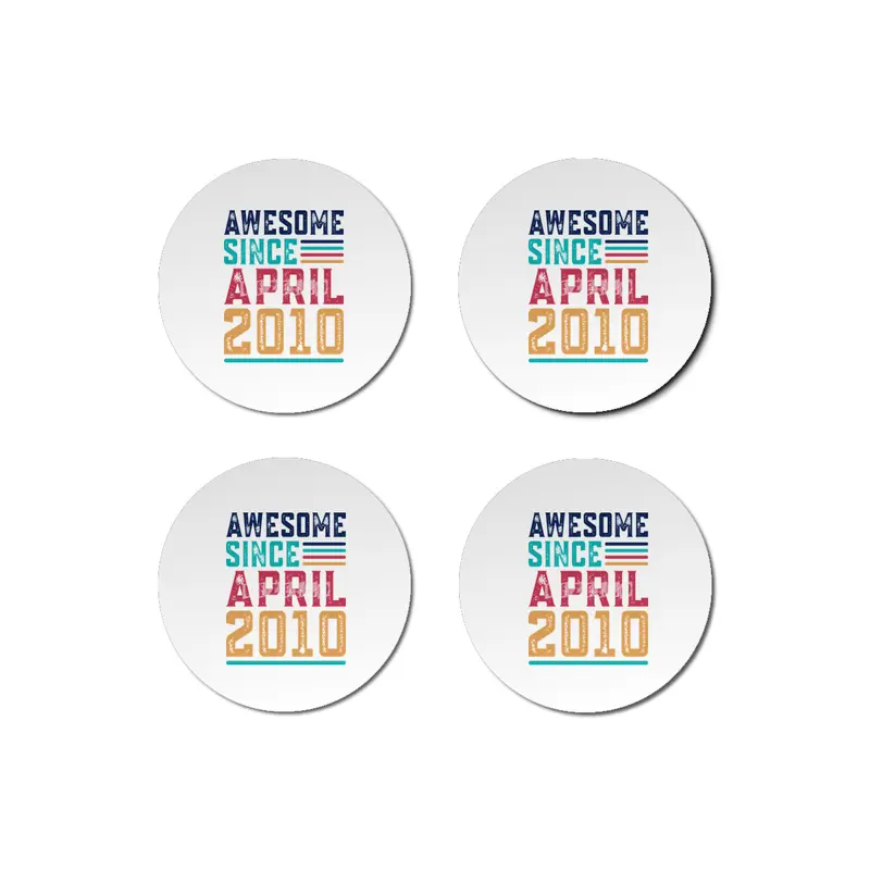 Awesome Since April 2010 Bardak Altlığı