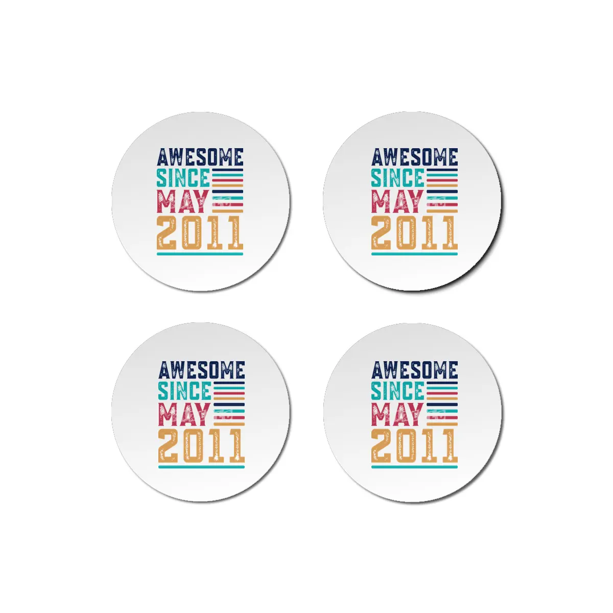 Awesome Since May 2011 Bardak Altlığı
