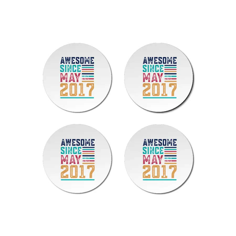 Awesome Since May 2017 Bardak Altlığı