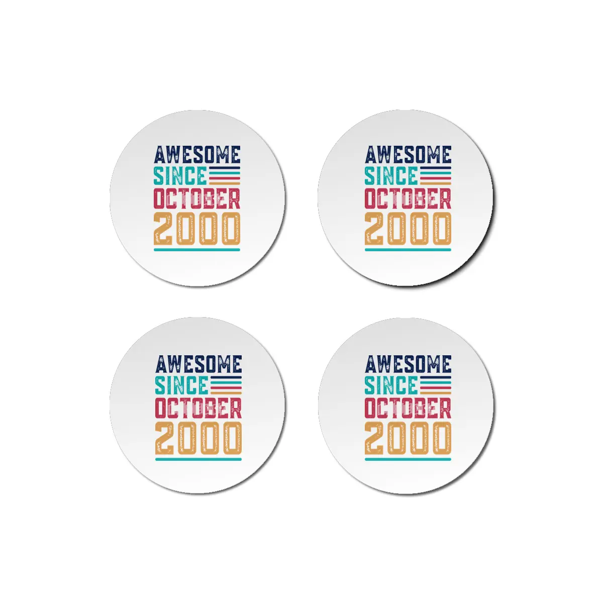 Awesome Since October 2000 Bardak Altlığı
