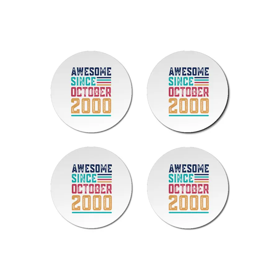 Awesome Since October 2000 Bardak Altlığı