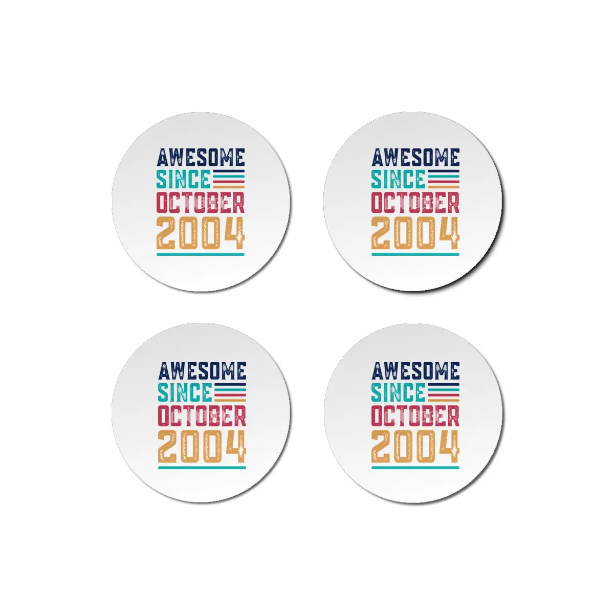 Awesome Since October 2004 Bardak Altlığı