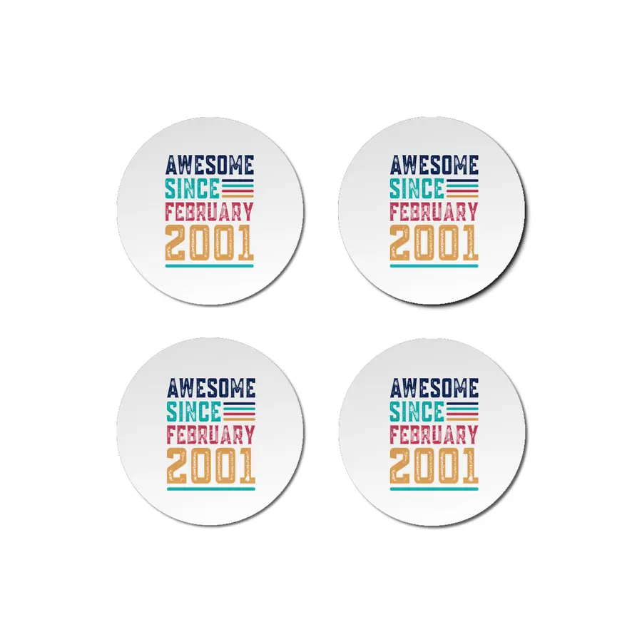 Awesome Since February 2001 Bardak Altlığı