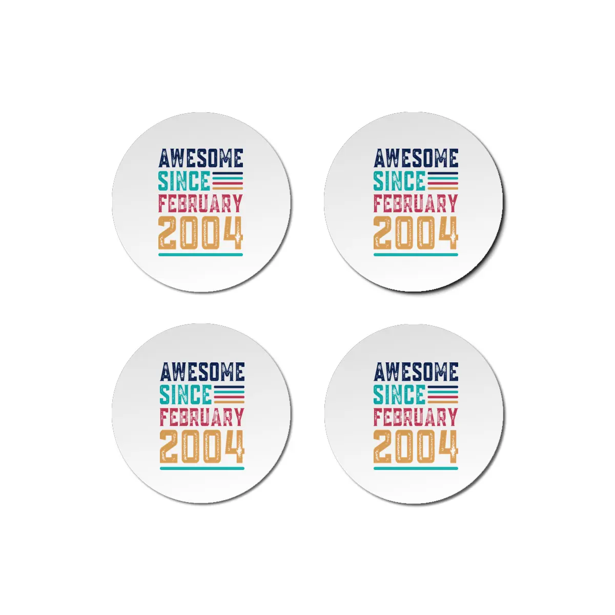 Awesome Since February 2004 Bardak Altlığı