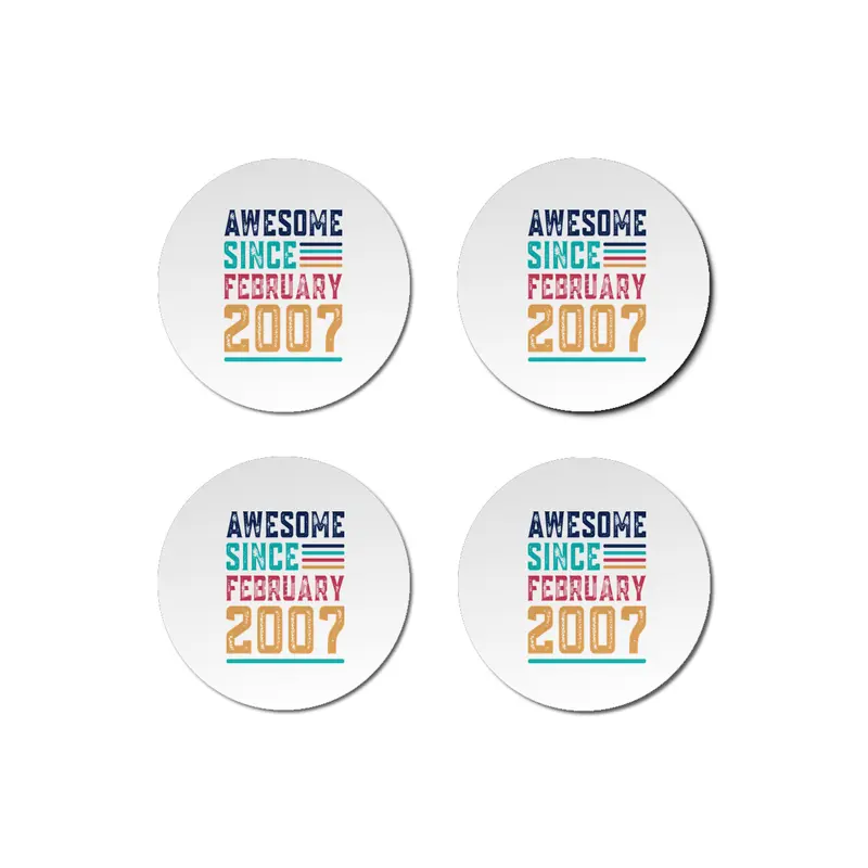 Awesome Since February 2007 Bardak Altlığı