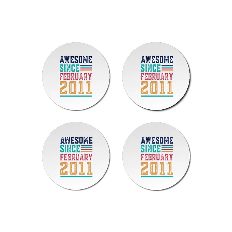Awesome Since February 2011 Bardak Altlığı