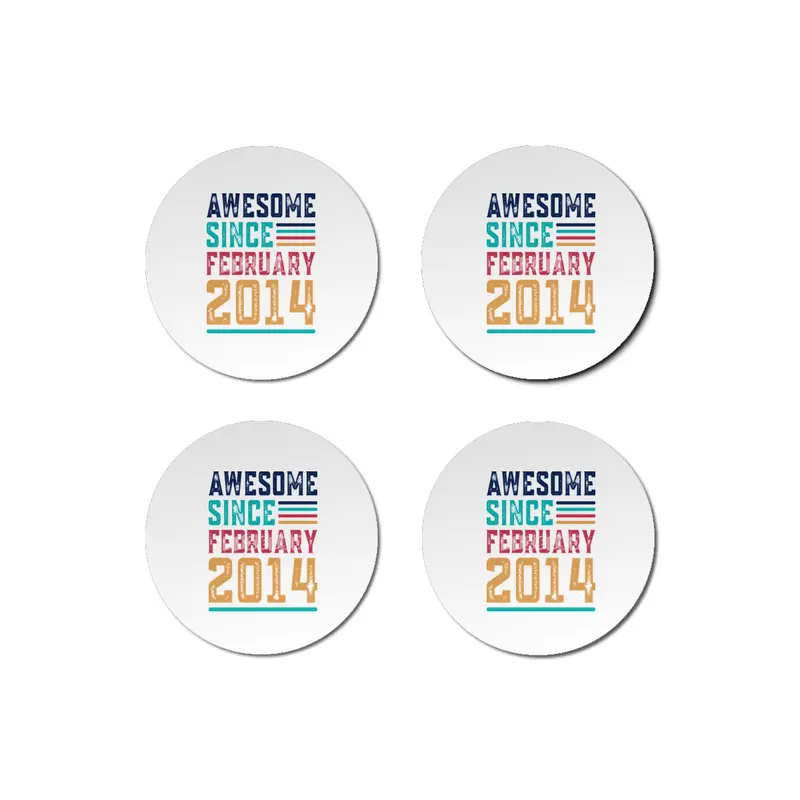 Awesome Since February 2014 Bardak Altlığı