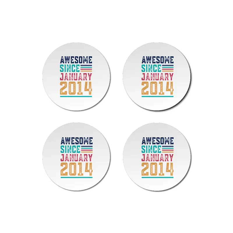 Awesome Since January 2014 Bardak Altlığı