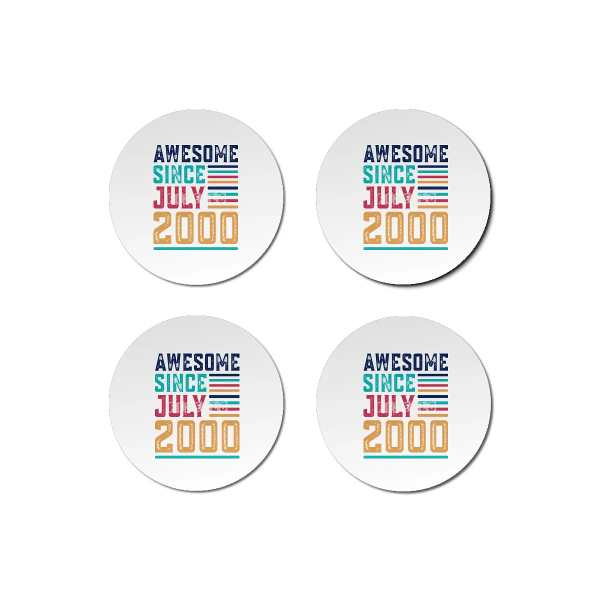 Awesome Since July 2000 Bardak Altlığı