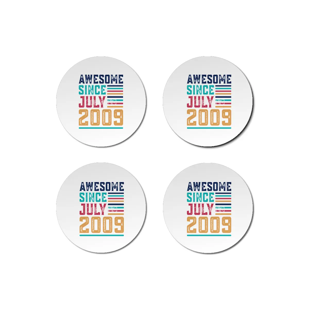 Awesome Since July 2009 Bardak Altlığı