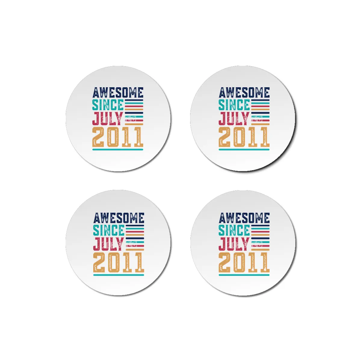 Awesome Since July 2011 Bardak Altlığı