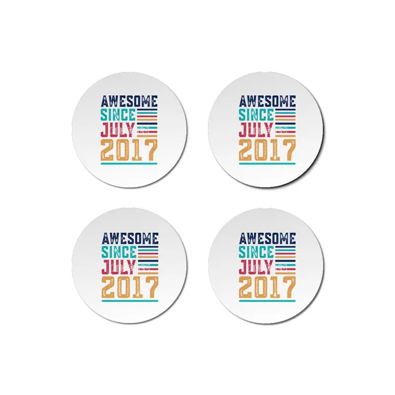 Awesome Since July 2017 Bardak Altlığı