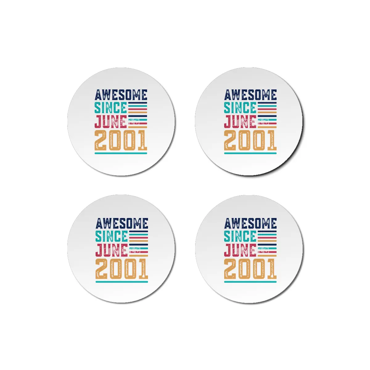 Awesome Since June 2001 Bardak Altlığı