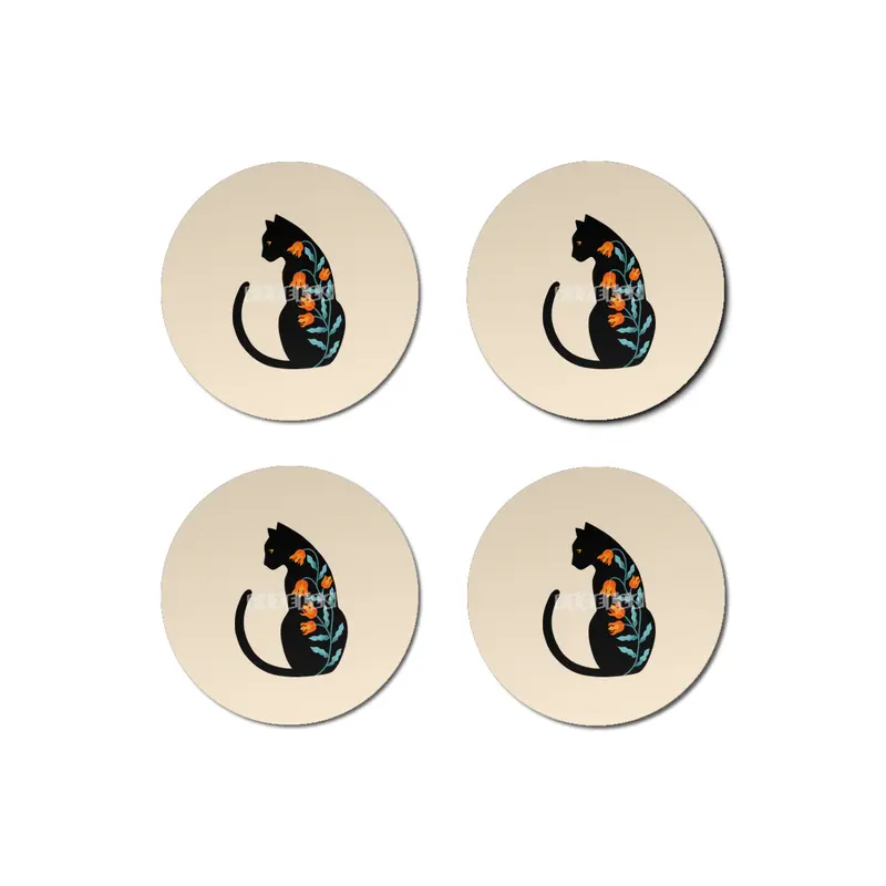 CAT FLORAL Bardak Altlığı