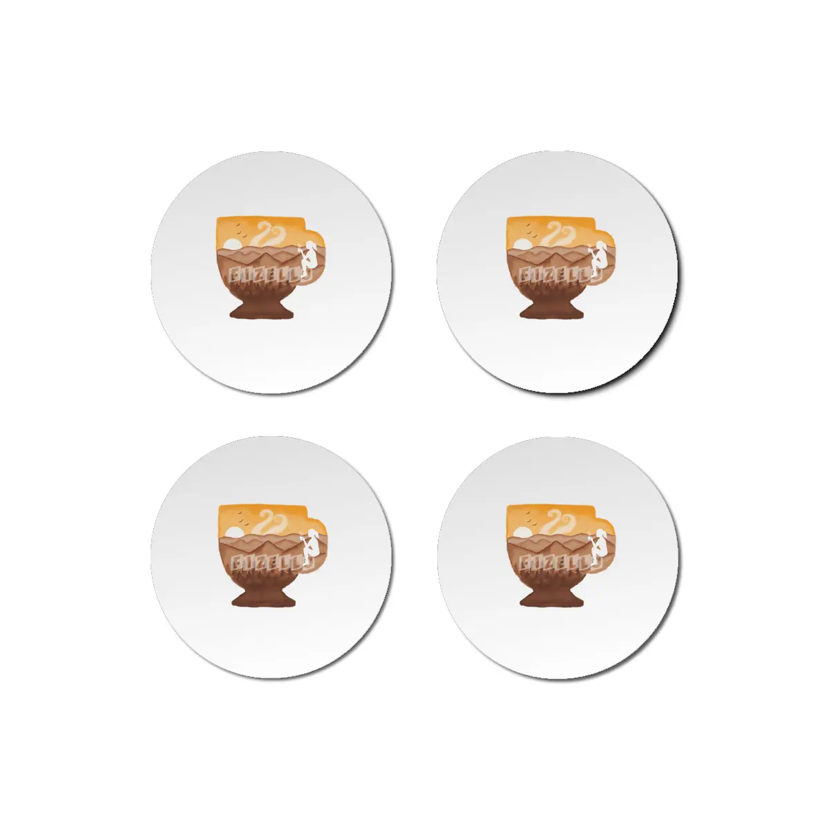 coffee Nature Bardak Altlığı
