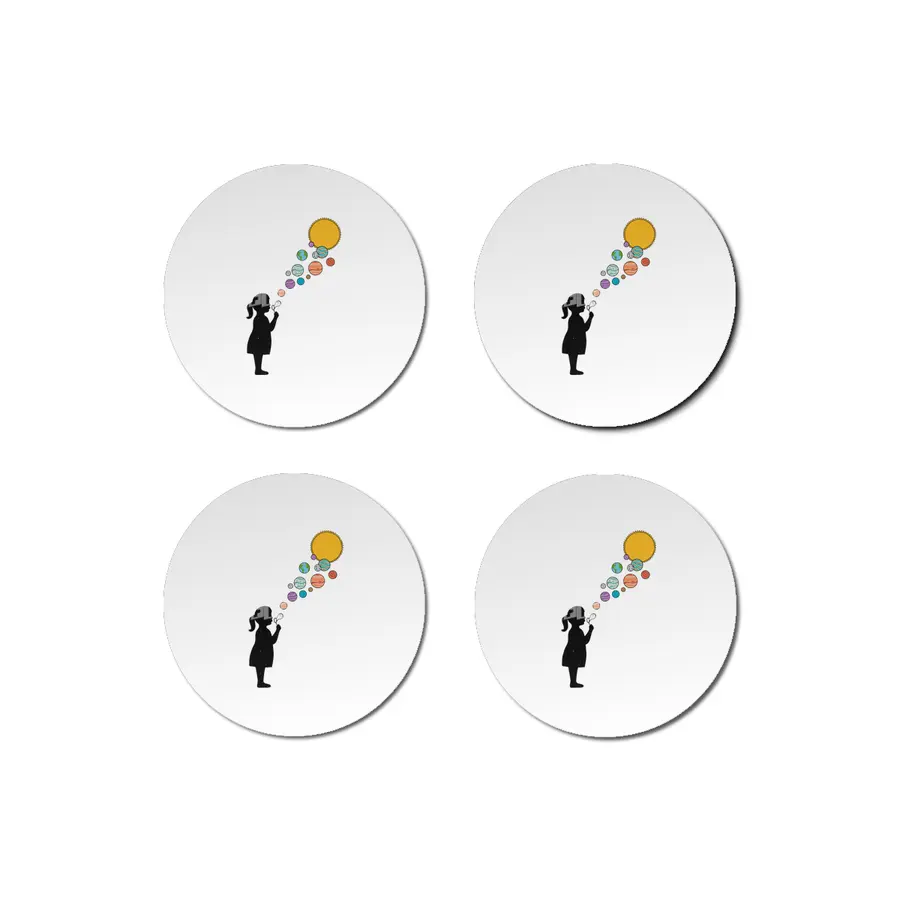 Girl space Bardak Altlığı
