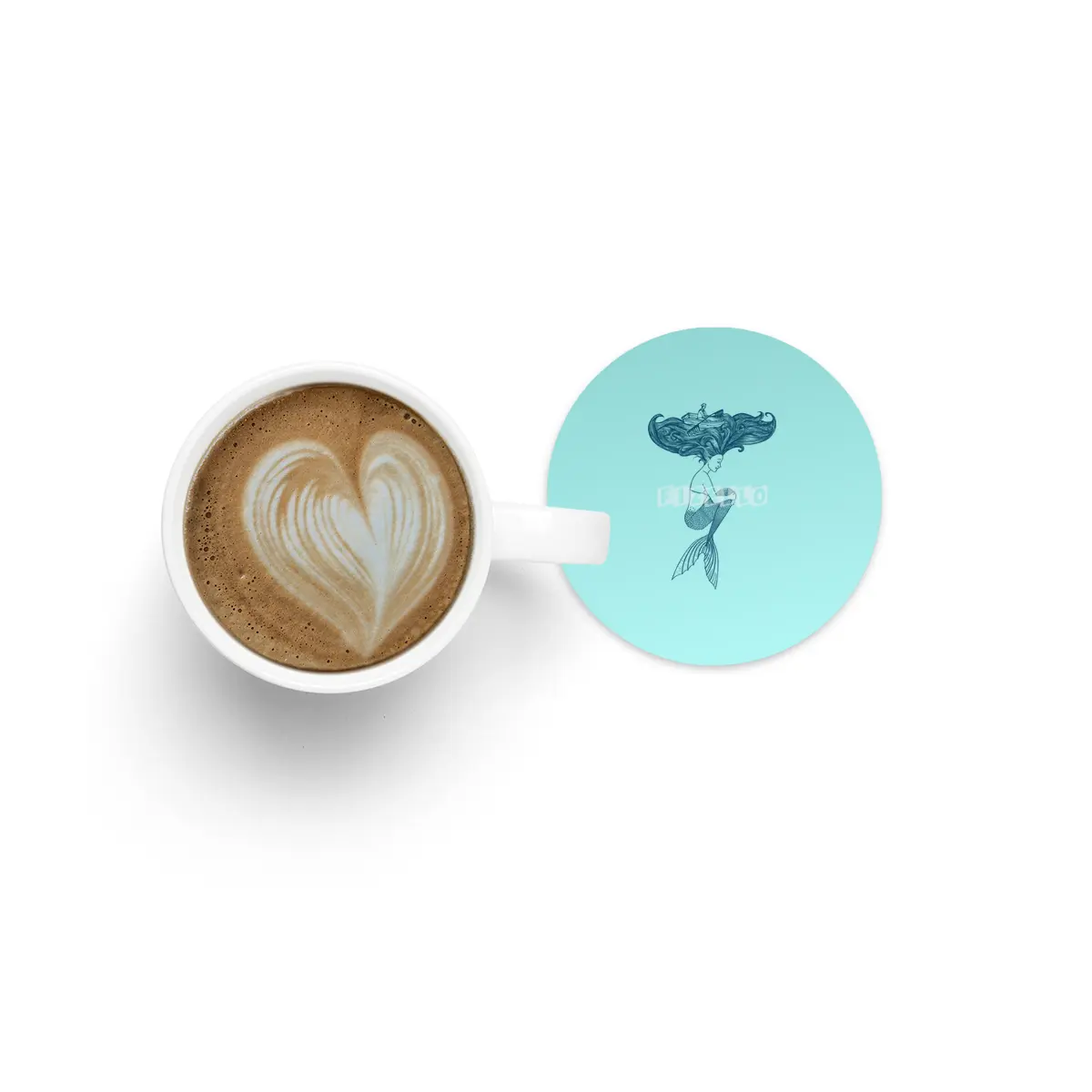 Mermaid Bardak Altlığı