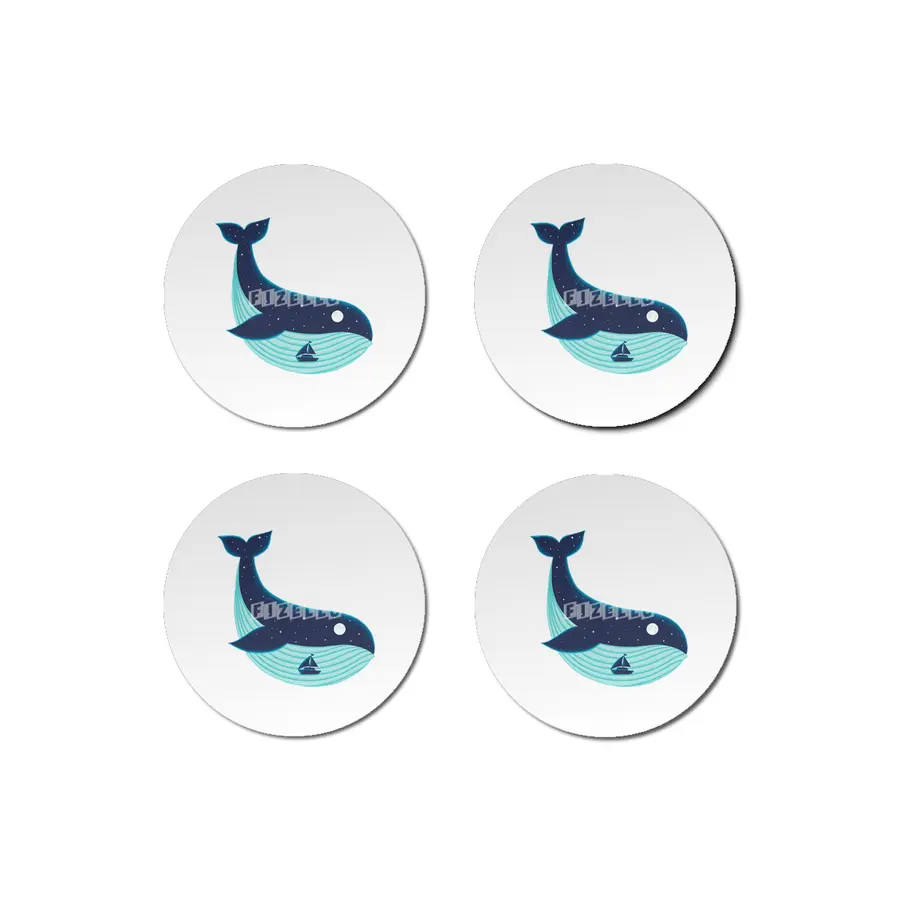 Nature Whale Bardak Altlığı