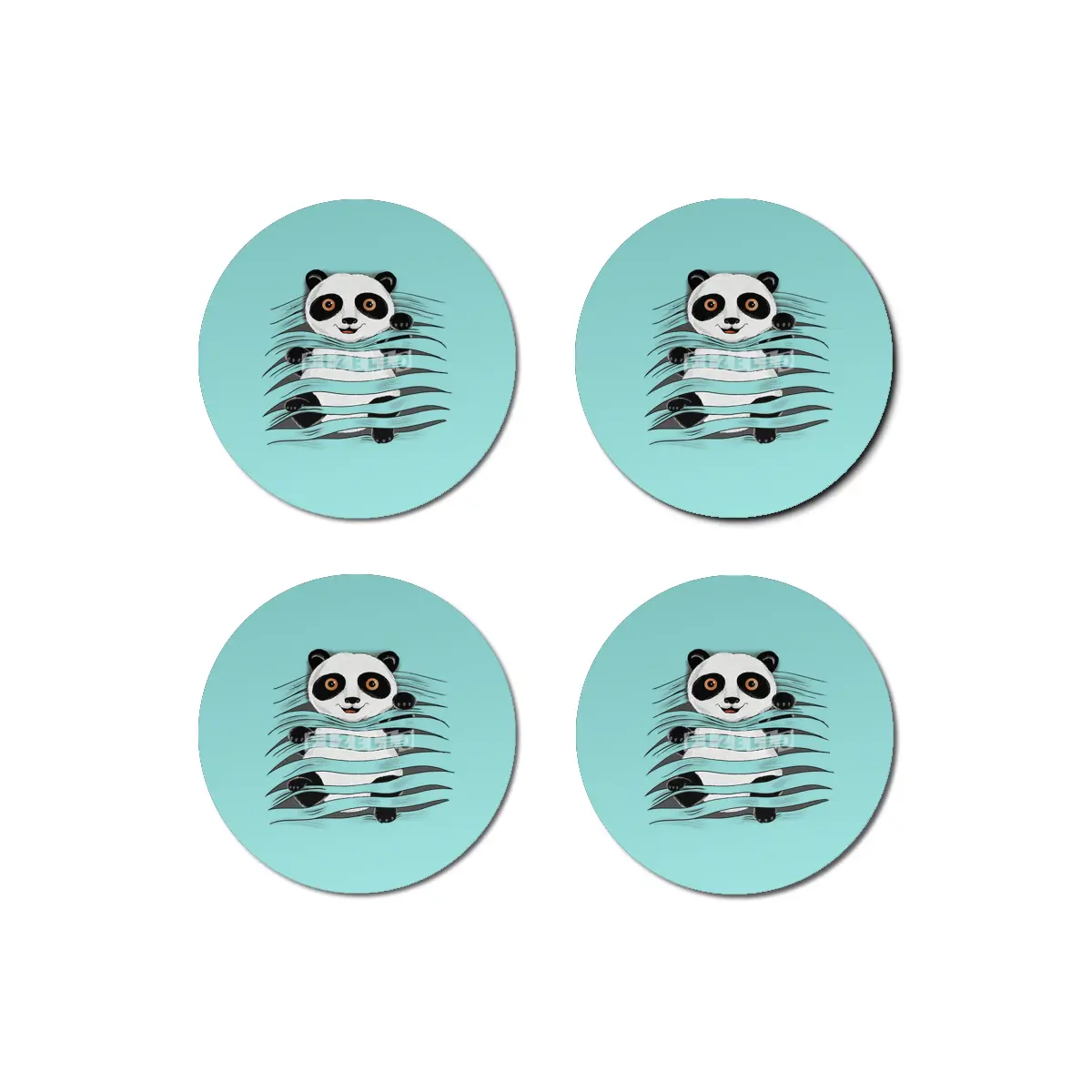 Panda bear Bardak Altlığı
