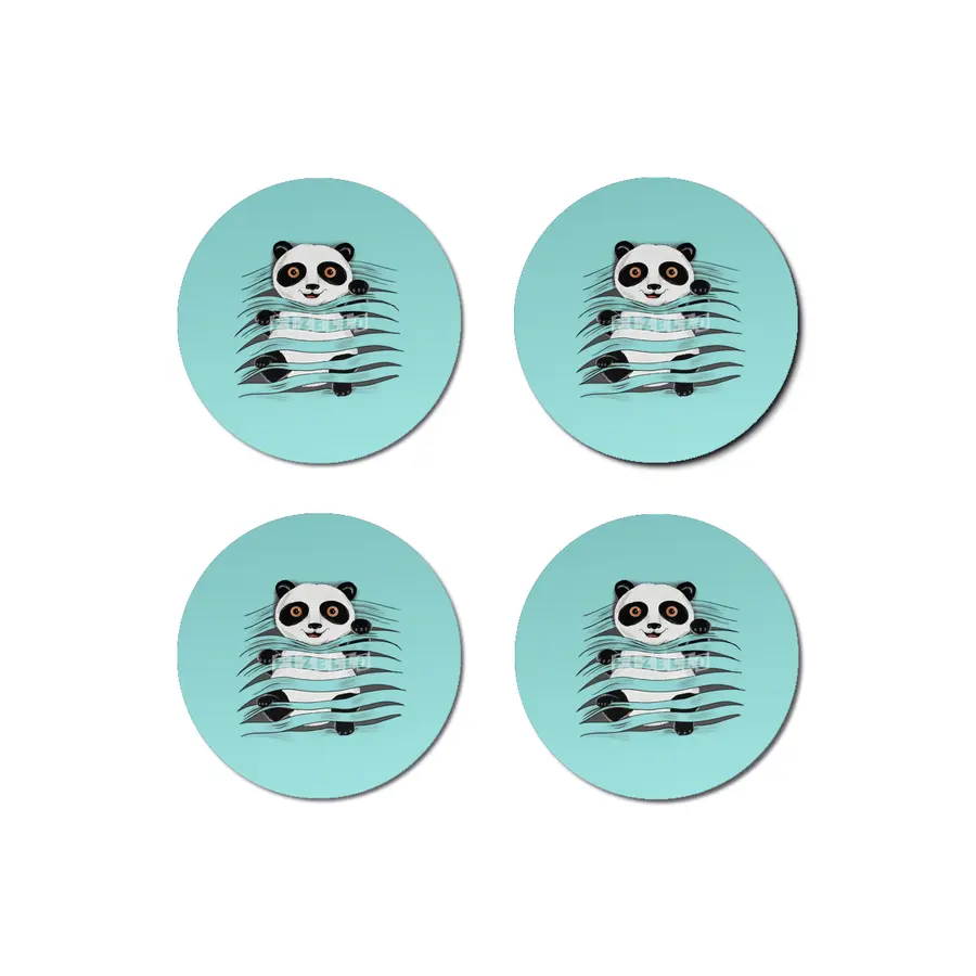 Panda bear Bardak Altlığı