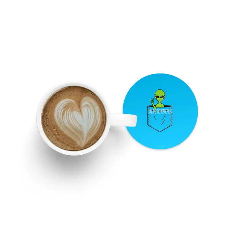 Alien Pocket Bardak Altlığı