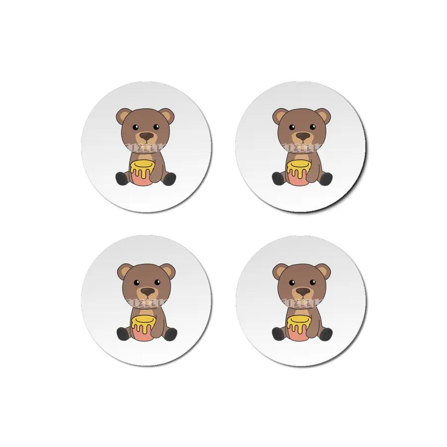 Bear Honey Honey Bear Little Bear Brown Bear Bears Bardak Altlığı