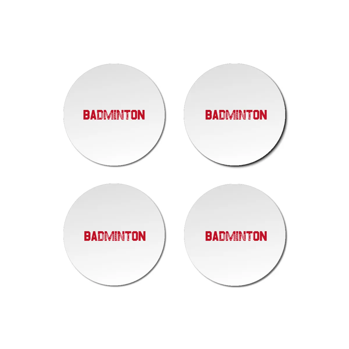 Badminton Bardak Altlığı