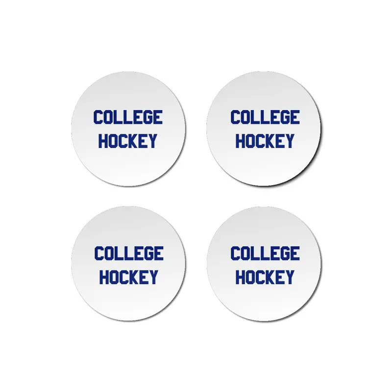College Hockey Bardak Altlığı
