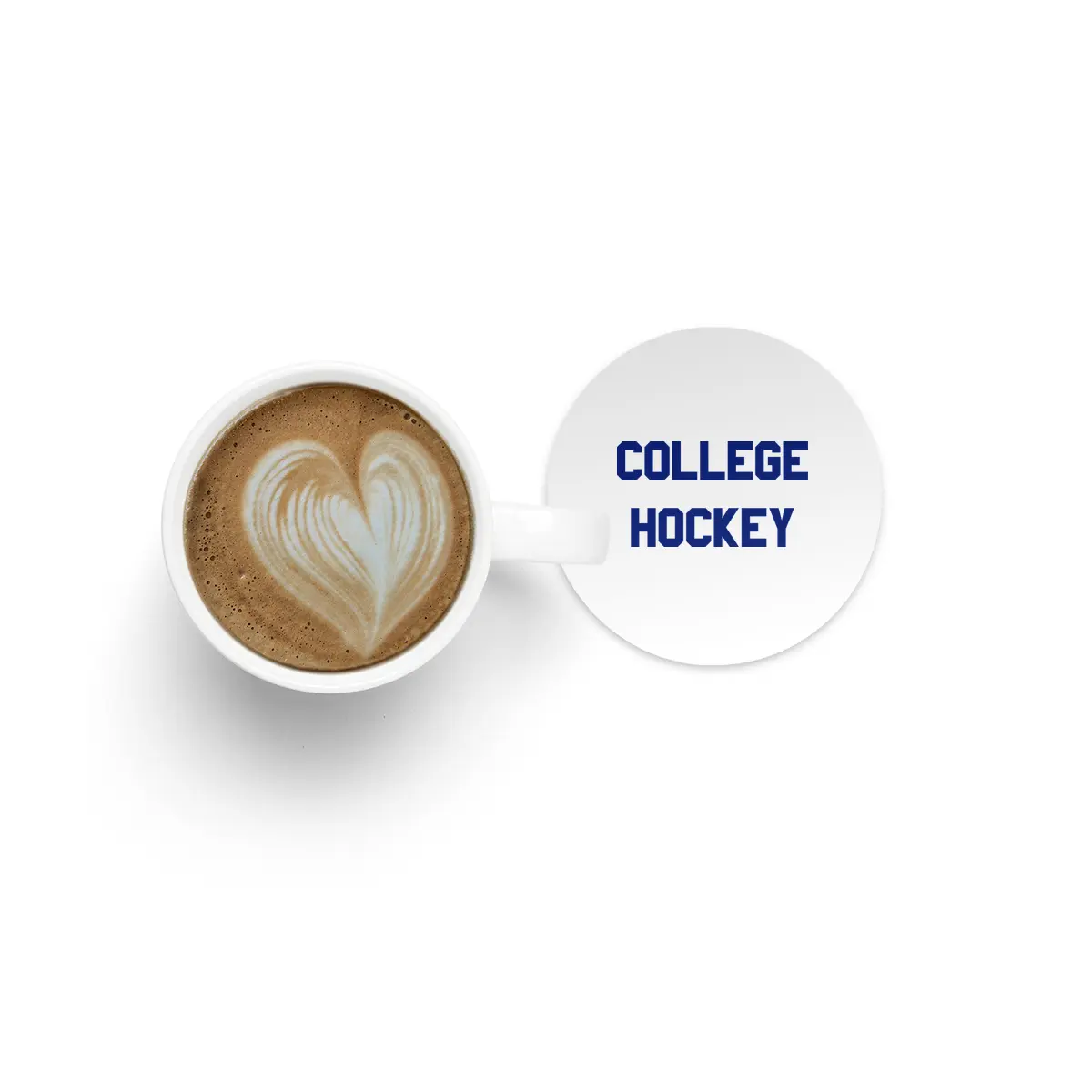 College Hockey Bardak Altlığı
