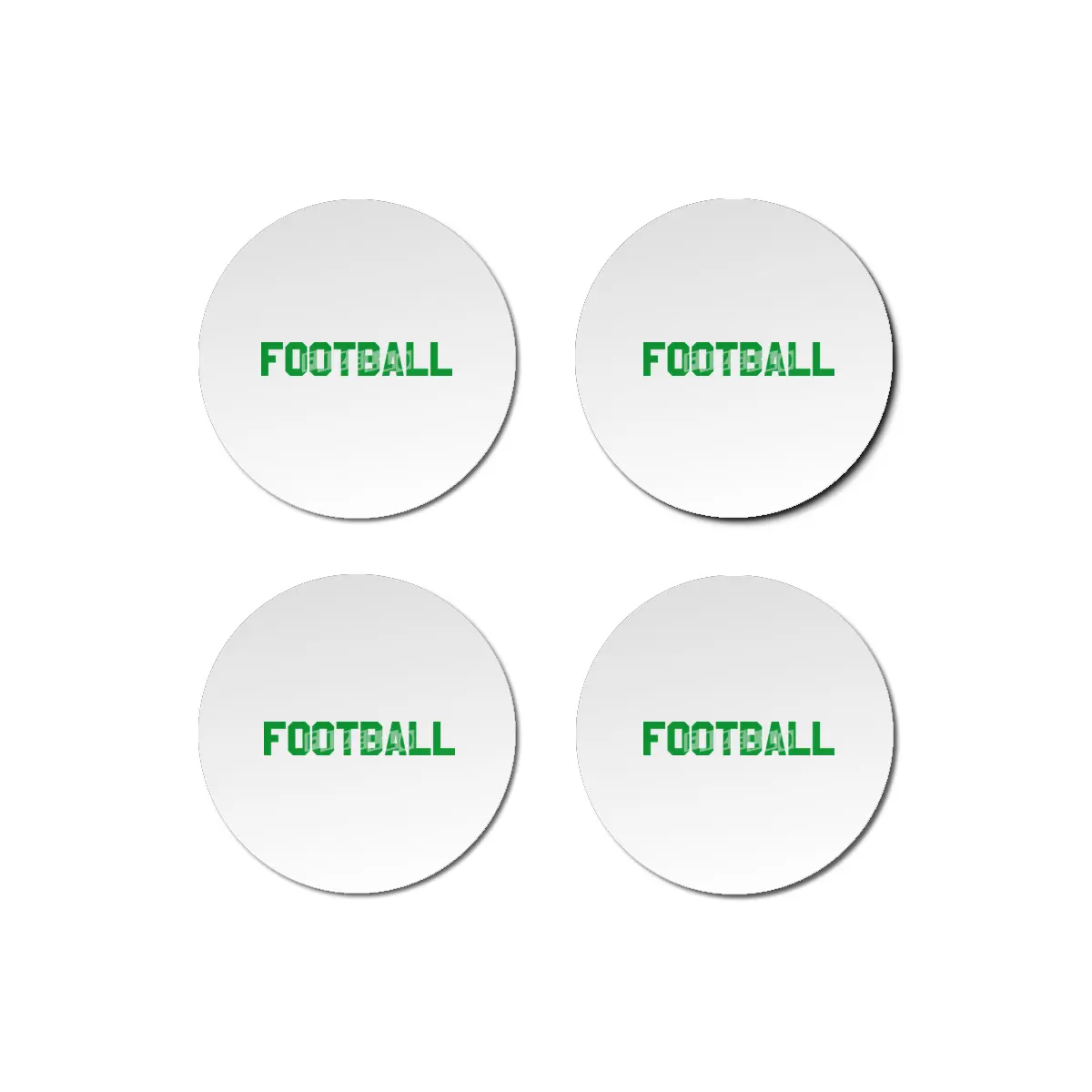 Football Bardak Altlığı