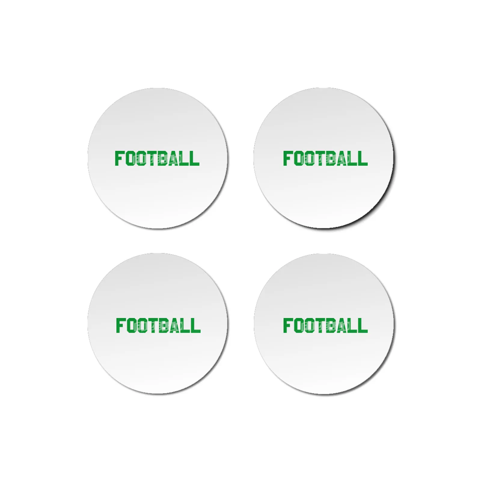Football Bardak Altlığı