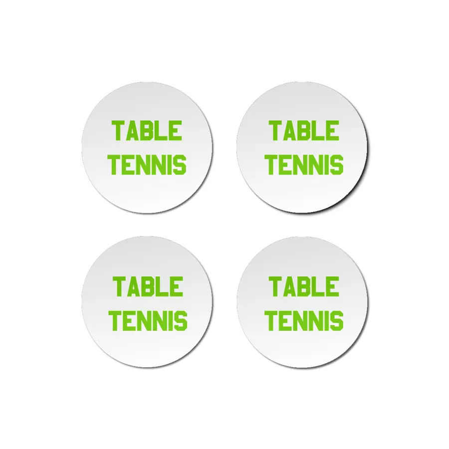 Table Tennis Bardak Altlığı