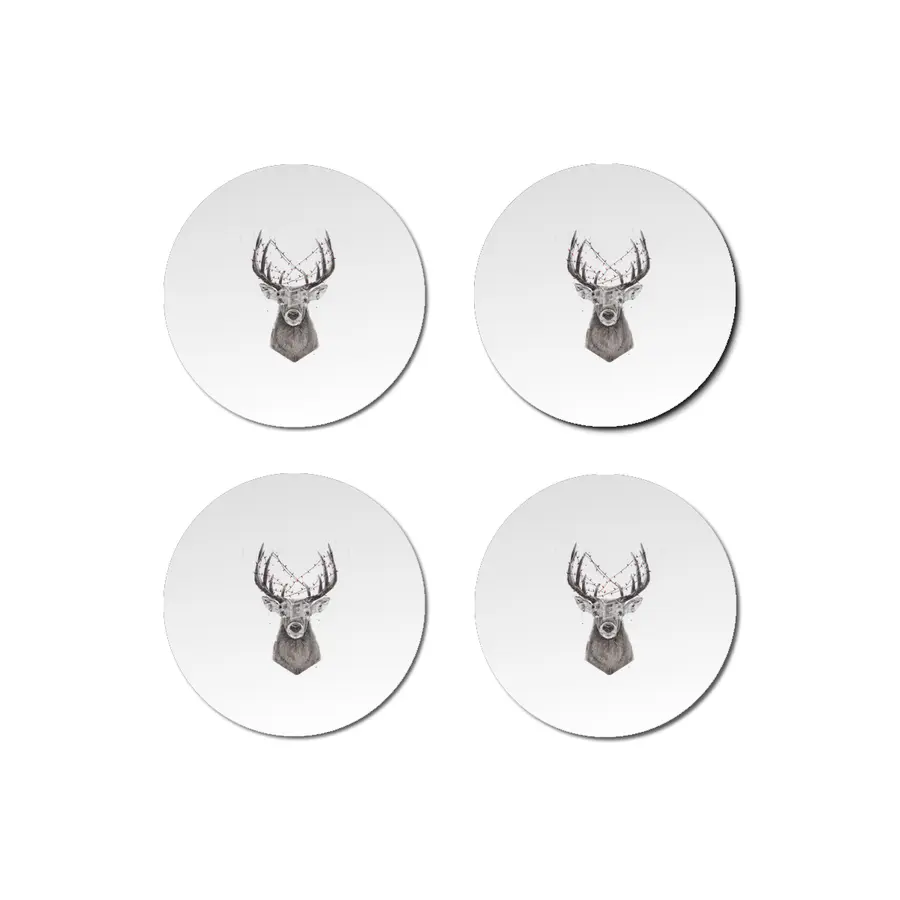 Xmas deer Bardak Altlığı