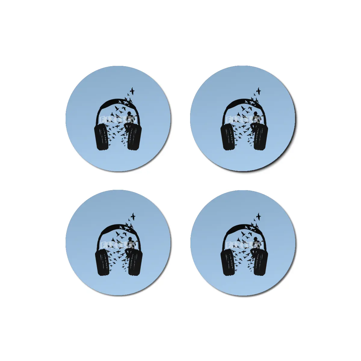Headphone Banjo Bardak Altlığı