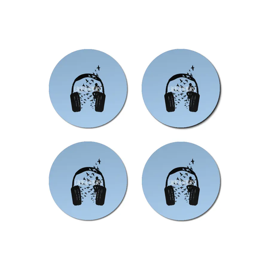 Headphone Banjo Bardak Altlığı
