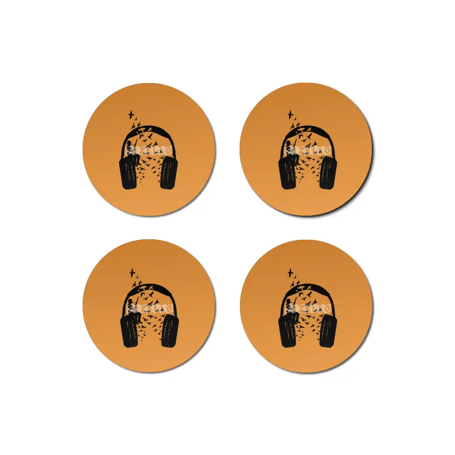 Headphone Bassoon Bardak Altlığı