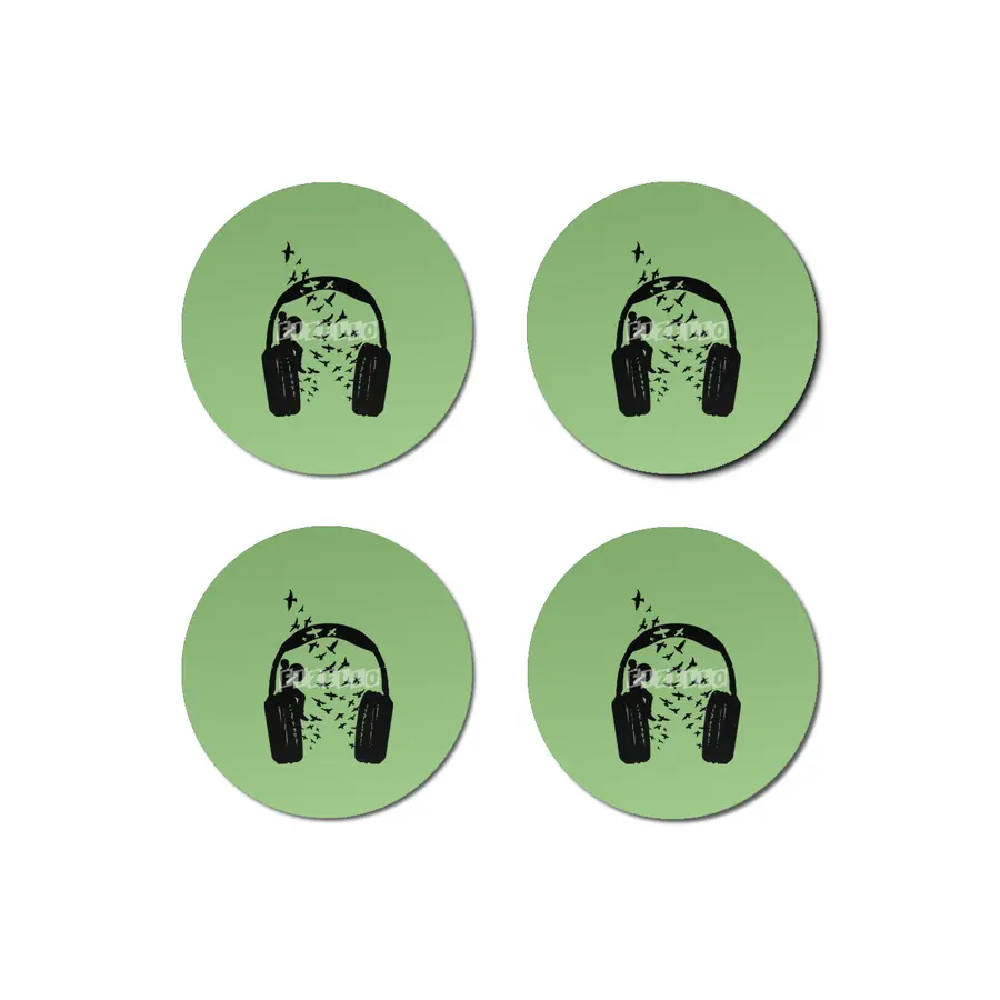 Headphone Cymbals Bardak Altlığı