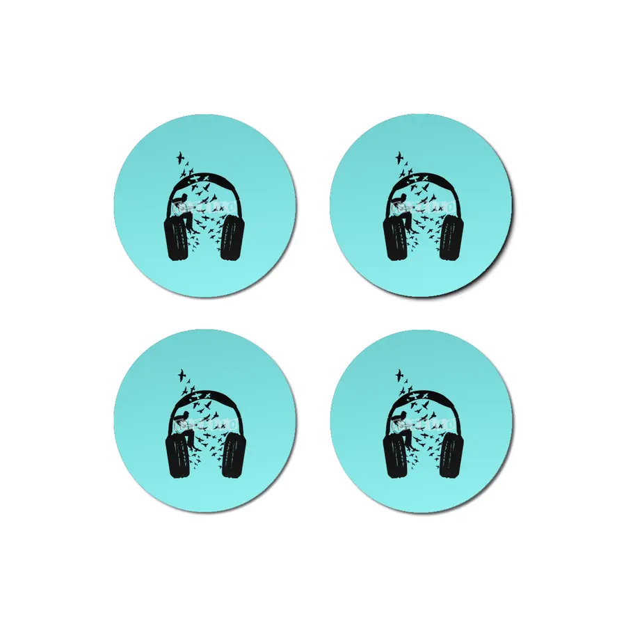 Headphone guitar Bardak Altlığı
