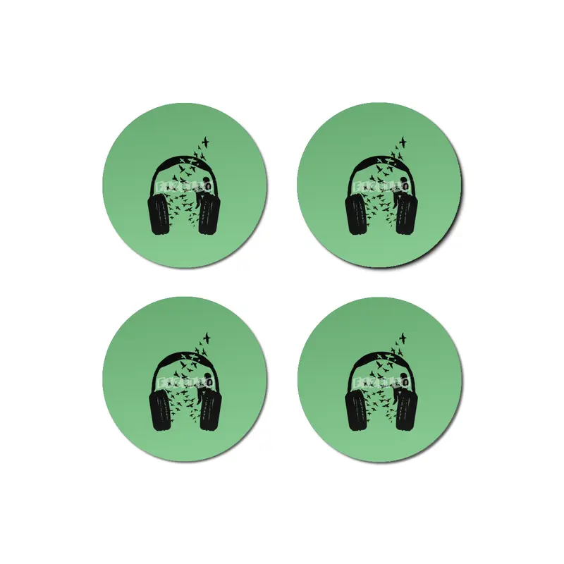 Headphone Hang Drum Bardak Altlığı