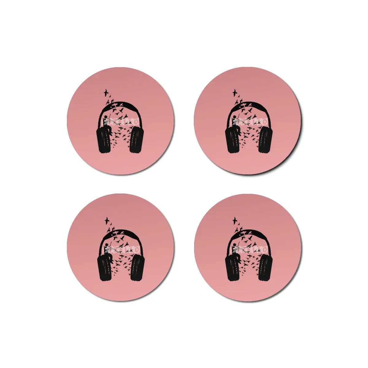 Headphone Viola Damore Bardak Altlığı