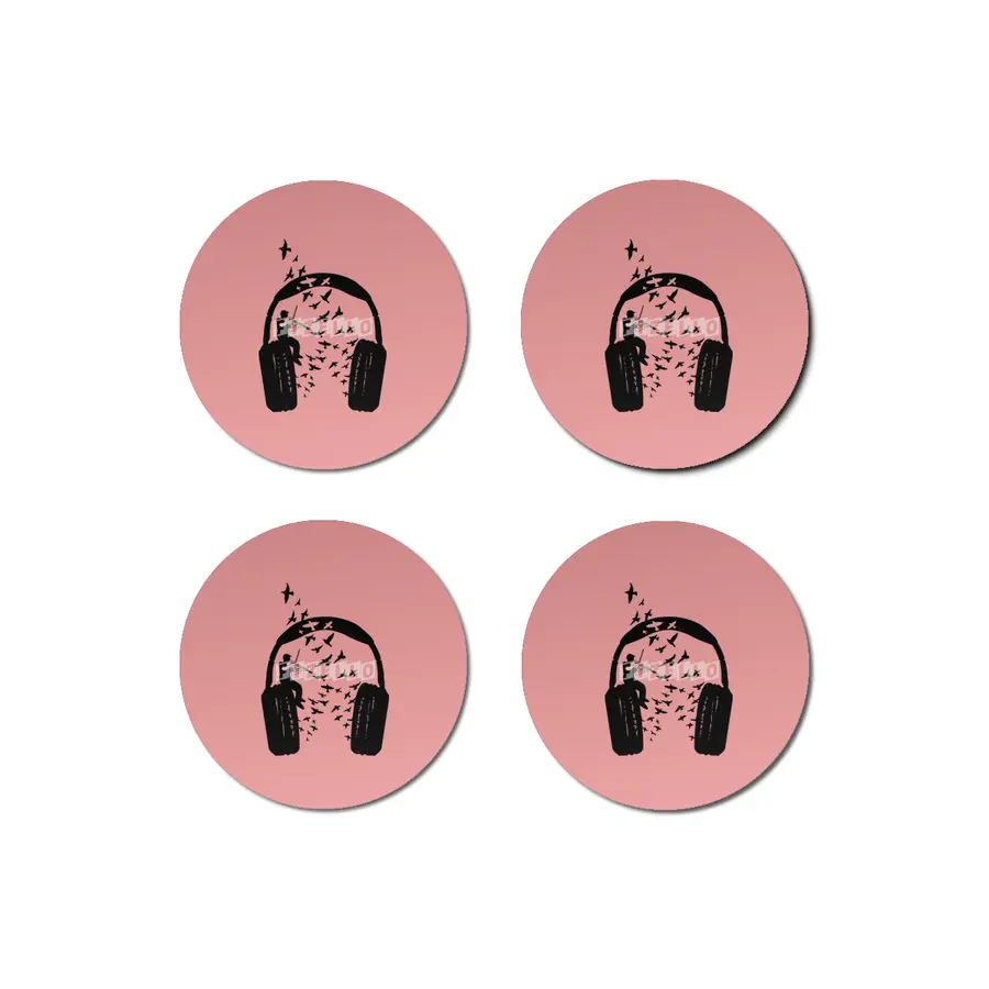 Headphone Viola Damore Bardak Altlığı