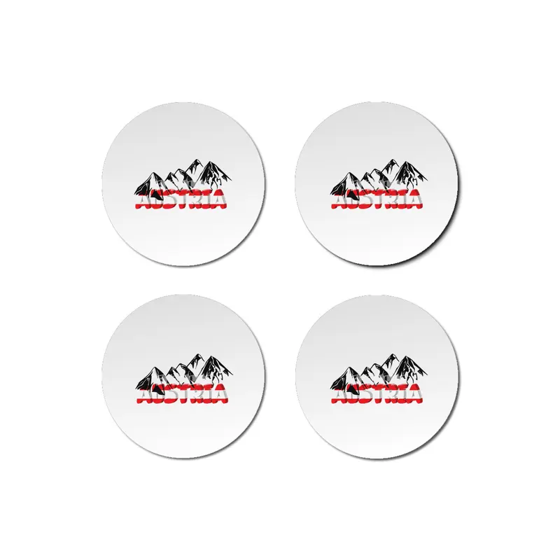 Austria Holiday Climbing Alps Mountains Gift Bardak Altlığı