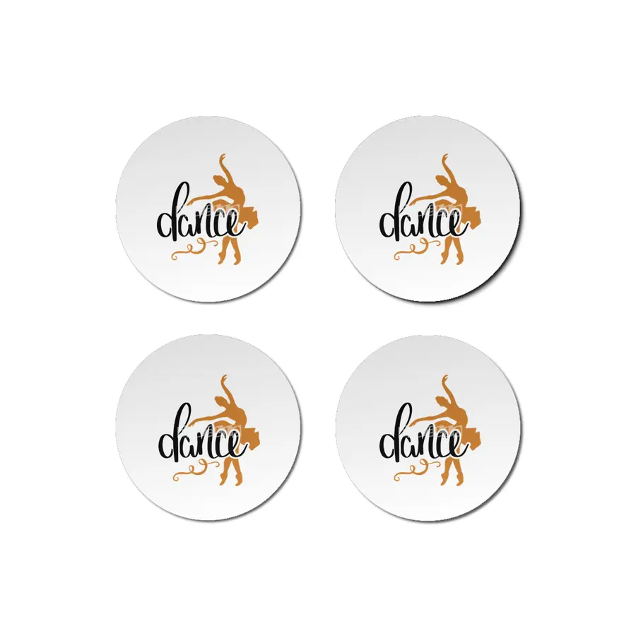 Ballet Dance Dancer Dancer Ballerina Gift Bardak Altlığı