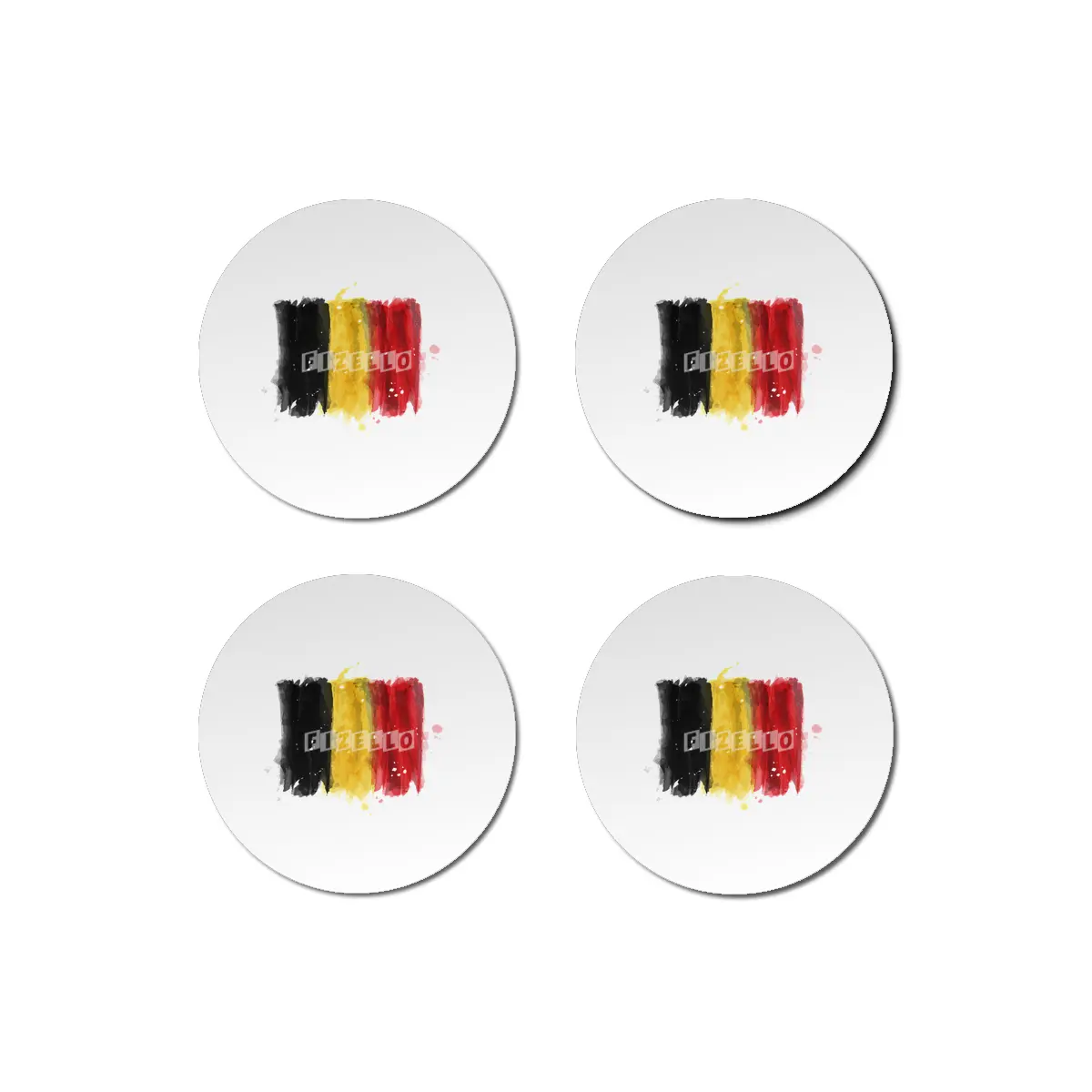 I Love Belgium, My Home, My Country Bardak Altlığı