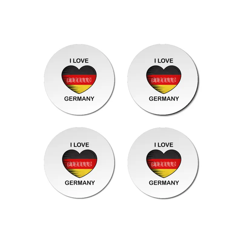 I Love Germany, My Home, My Country Bardak Altlığı